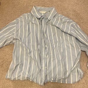 Light button up light blue shirt. Worn a handful of times!